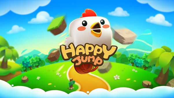 happy jump