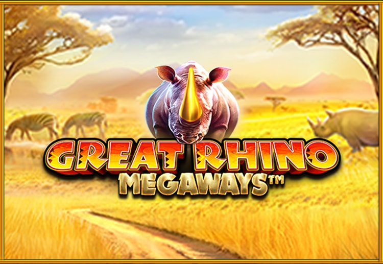 รีวิวเกม Great Rhino Megaways การเดินทางของเมกะเวย์