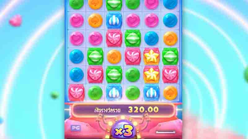 กล่องสุ่มรางวัลอัตโนมัติ Candy Bonanza