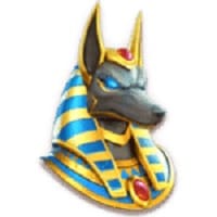 สัญลักษณ์พิเศษ รูปฟาโรห์หัวหมาป่า